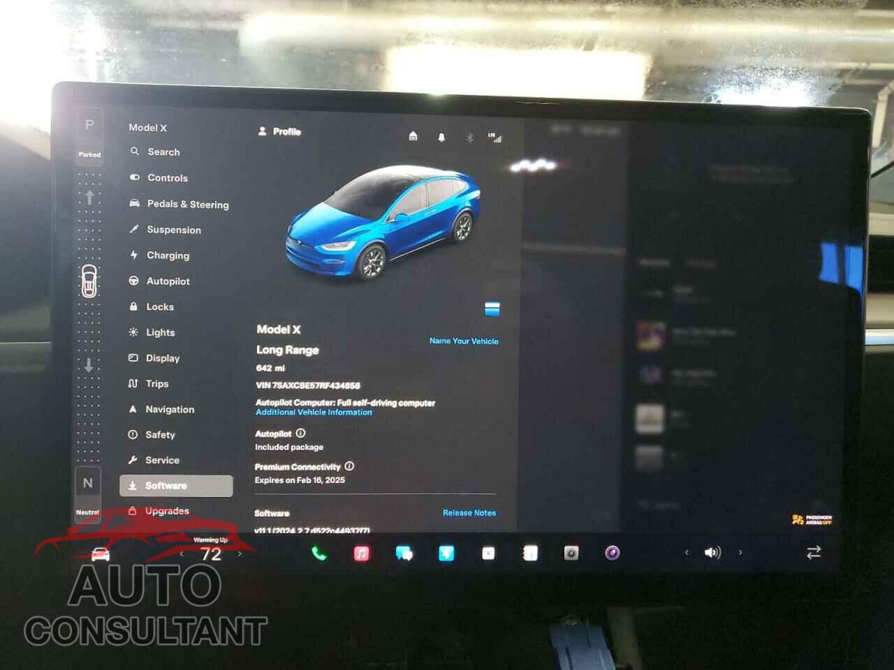 TESLA MODEL X 2024 - 7SAXCBE57RF434858