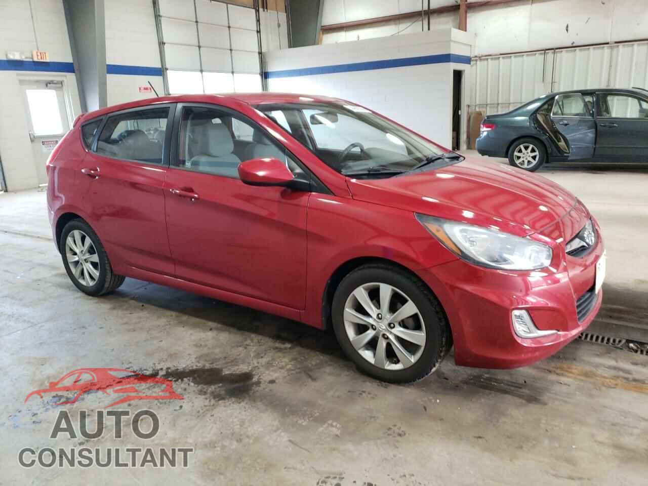 HYUNDAI ACCENT 2012 - KMHCU5AE7CU026175