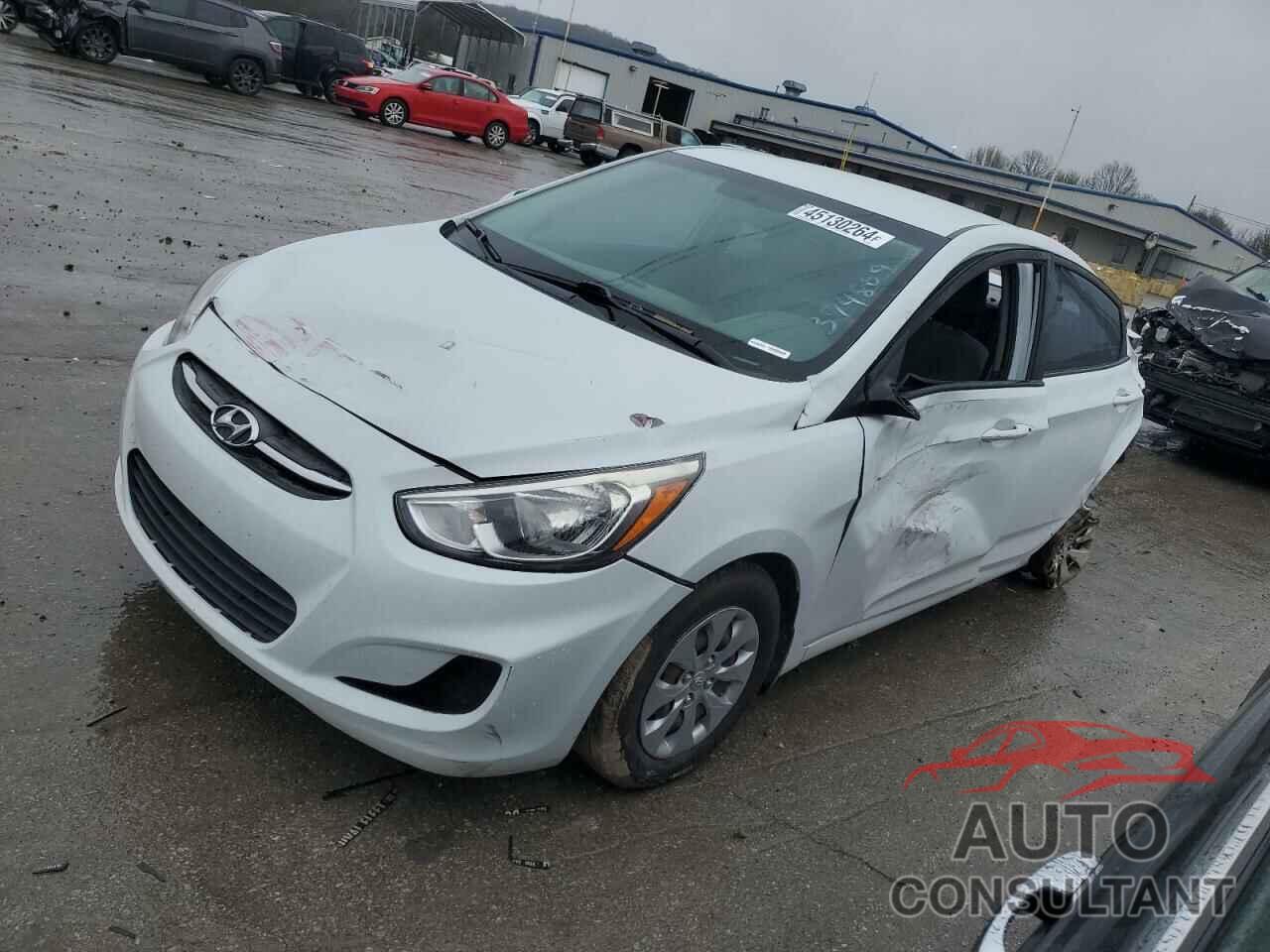 HYUNDAI ACCENT 2017 - KMHCT4AE9HU374869