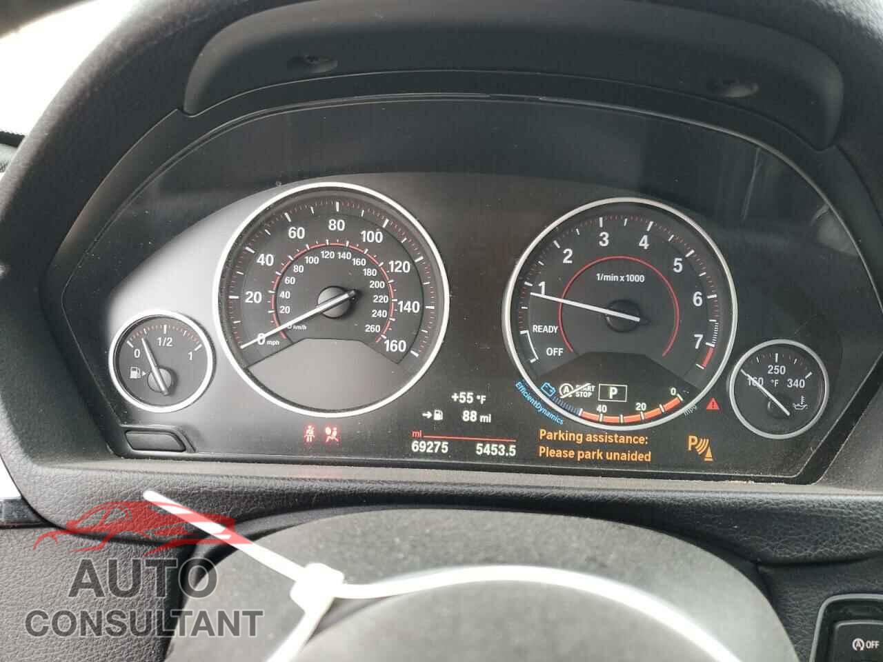 BMW 3 SERIES 2016 - WBA8E9C53GK648024