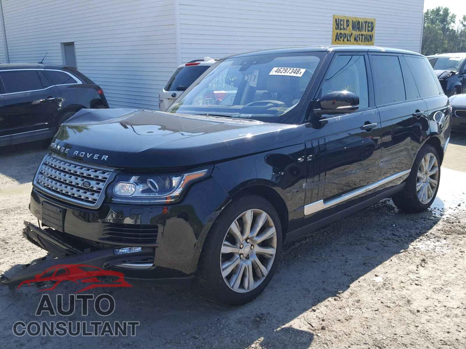LAND ROVER RANGE ROVER HSE 2017 - SALGS2FVXHA354615
