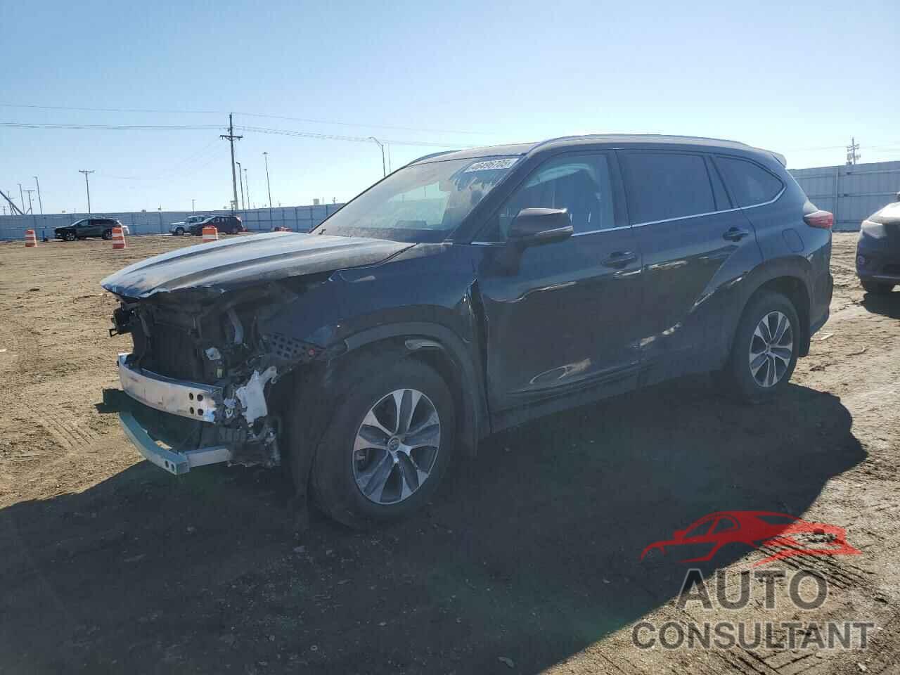 TOYOTA HIGHLANDER 2020 - 5TDGZRBH2LS043543