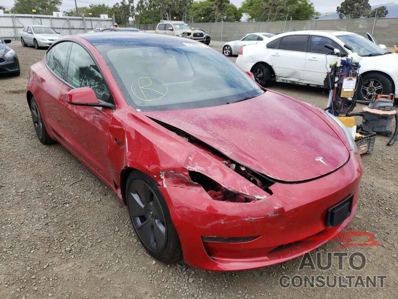 TESLA MODEL 3 2022 - 5YJ3E1EB7NF189124