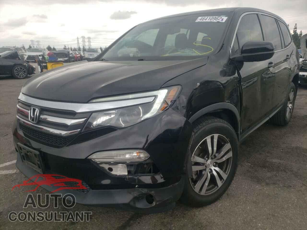 HONDA PILOT 2017 - 5FNYF5H59HB032151
