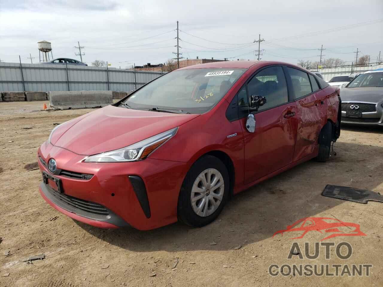 TOYOTA PRIUS 2021 - JTDKAMFU9M3147171