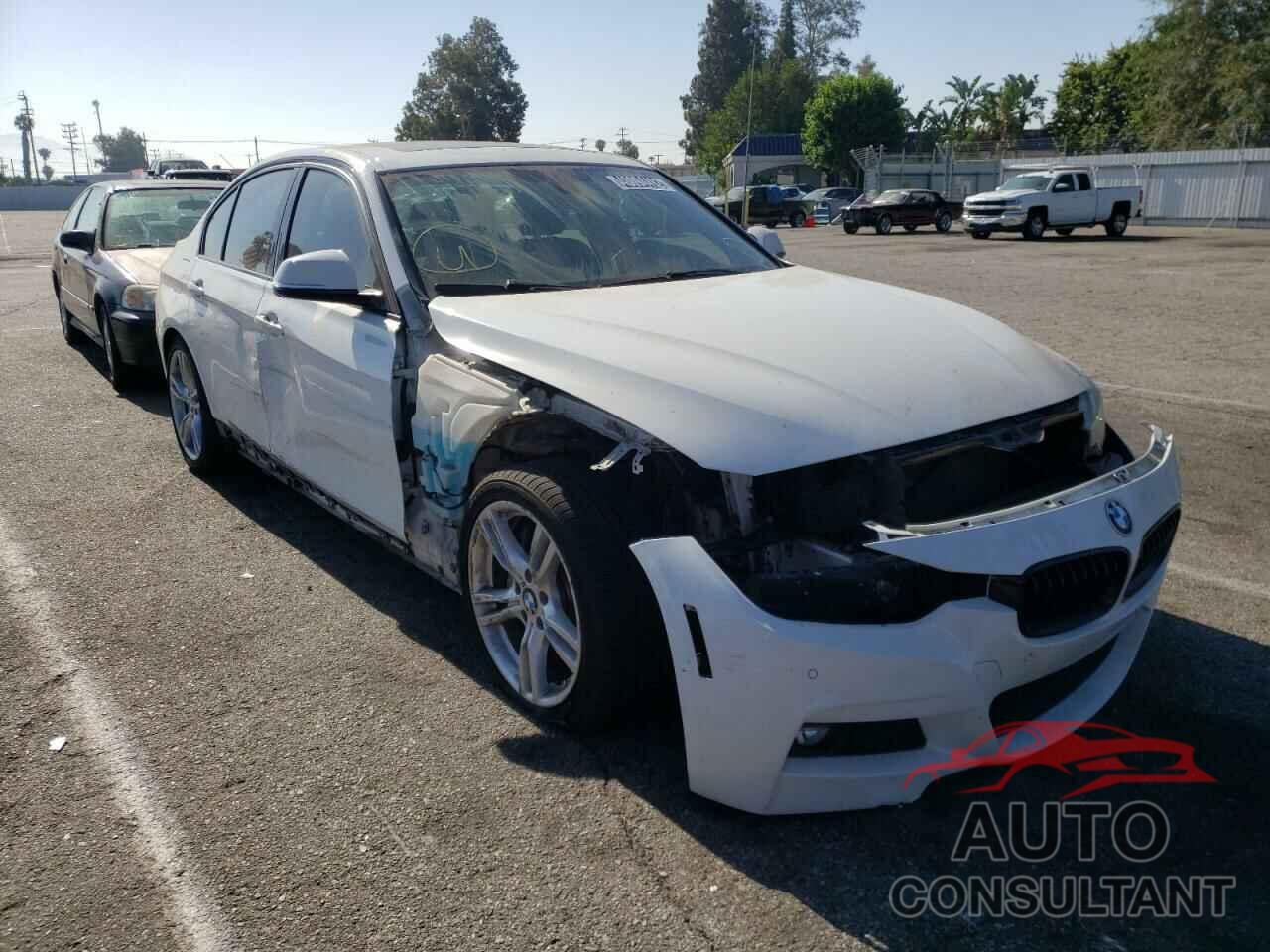 BMW 3 SERIES 2017 - WBA8B9G57HNU49223