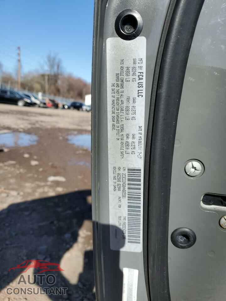 DODGE CHALLENGER 2017 - 2C3CDZAG8HH665581
