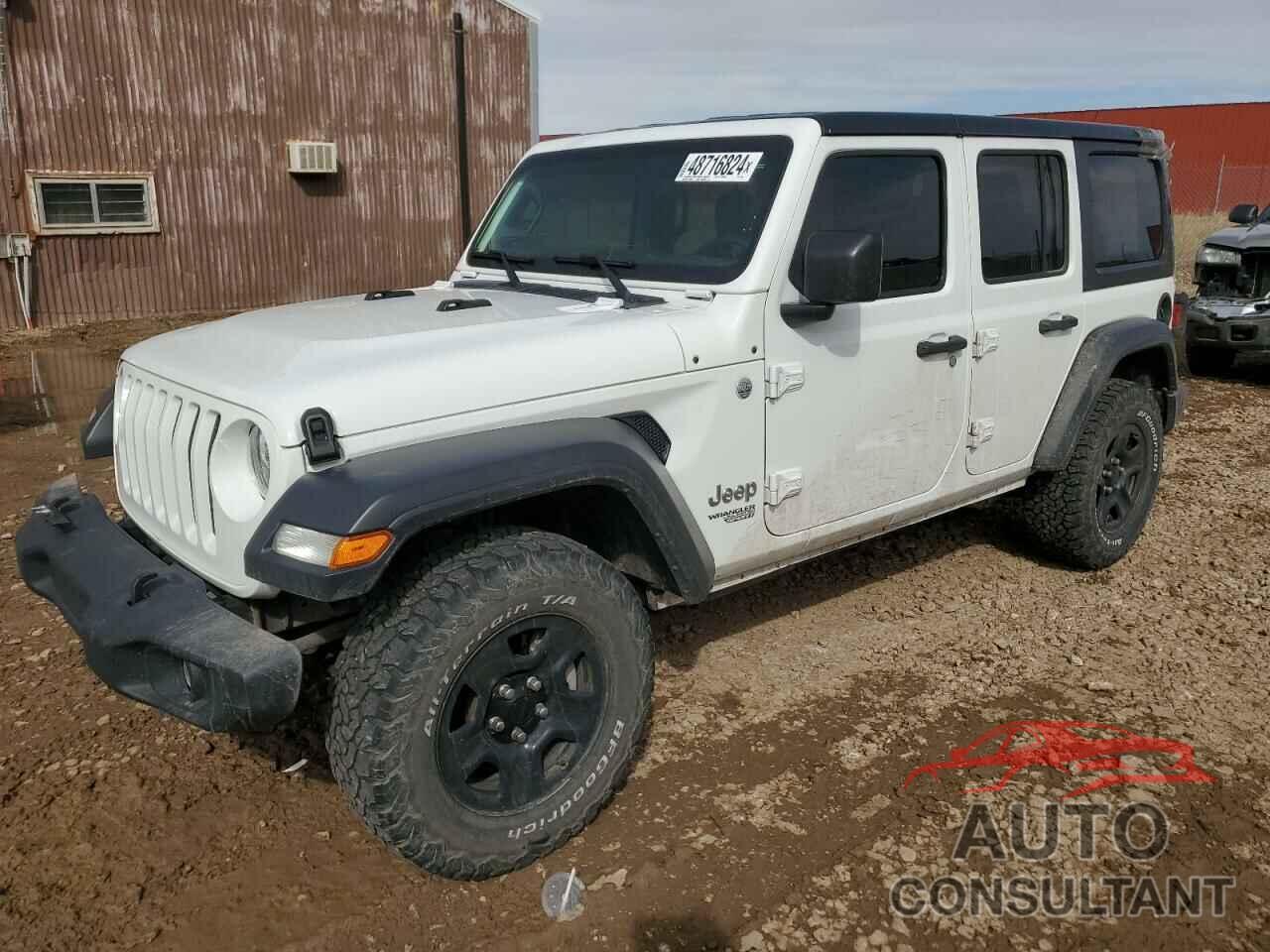 JEEP WRANGLER 2018 - 1C4HJXDG8JW159010