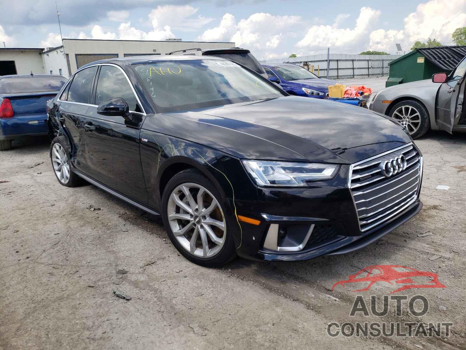 AUDI A4 2019 - WAUENAF42KA019795