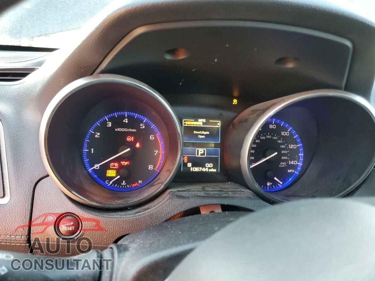 SUBARU OUTBACK 2018 - 4S4BSAKCXJ3374238