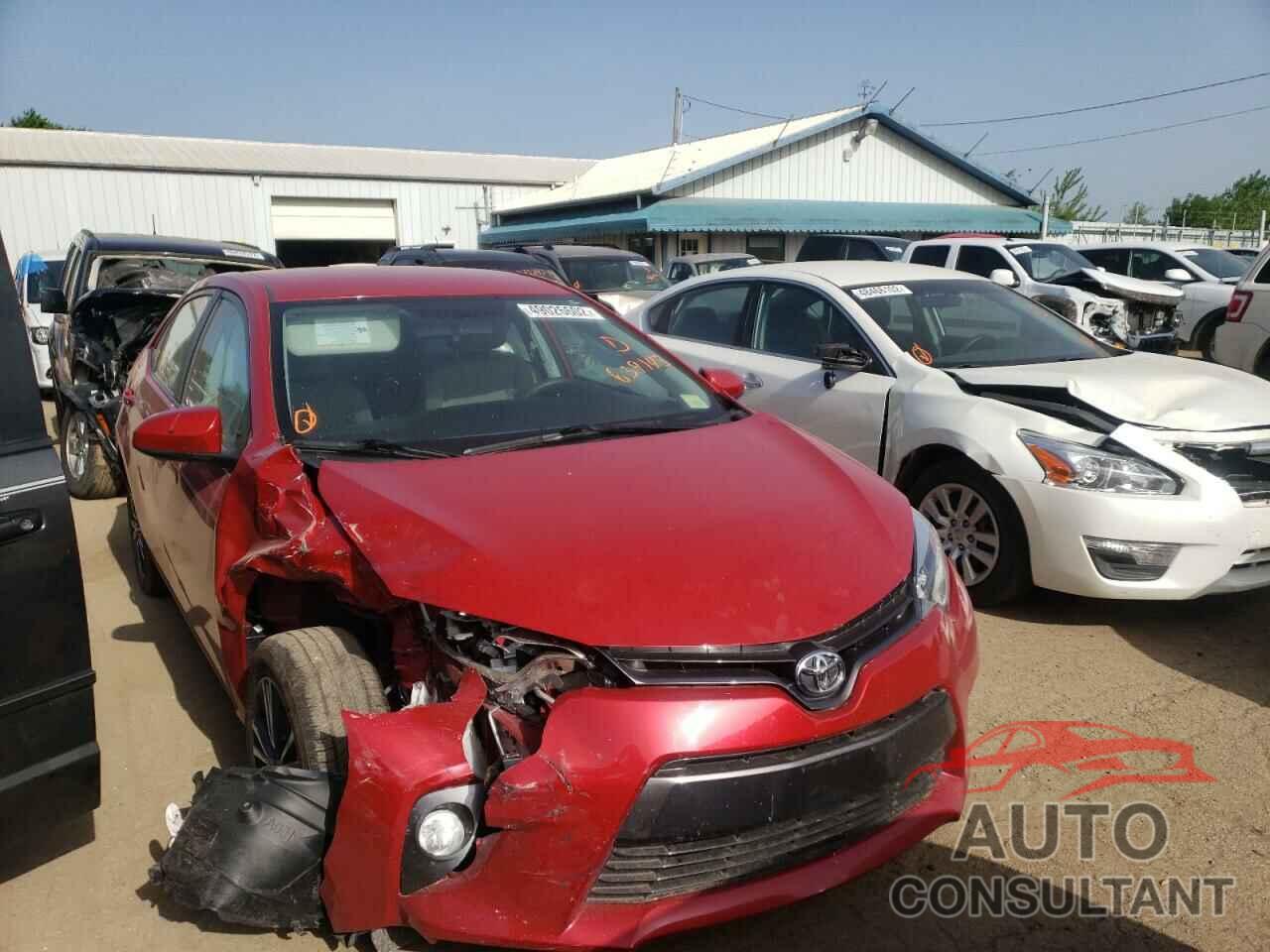 TOYOTA COROLLA 2016 - 2T1BURHE2GC639143
