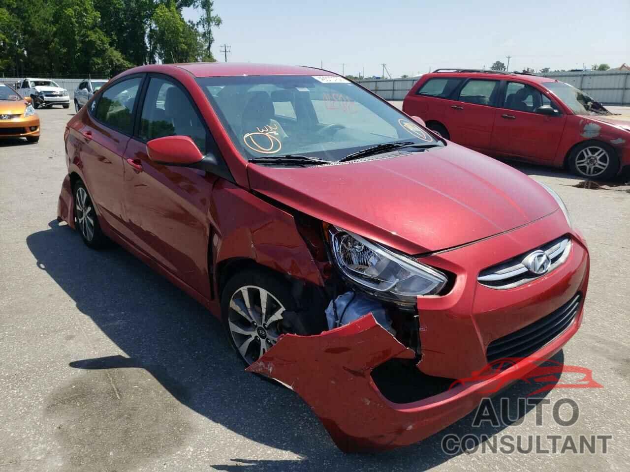 HYUNDAI ACCENT 2017 - KMHCT4AE9HU374032