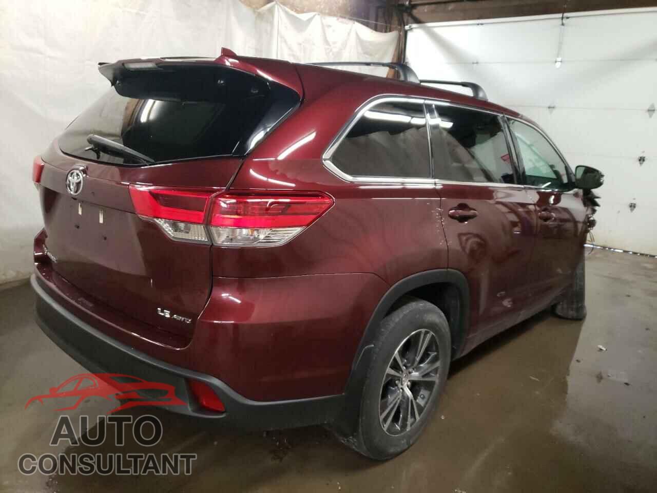 TOYOTA HIGHLANDER 2017 - 5TDBZRFH4HS482691