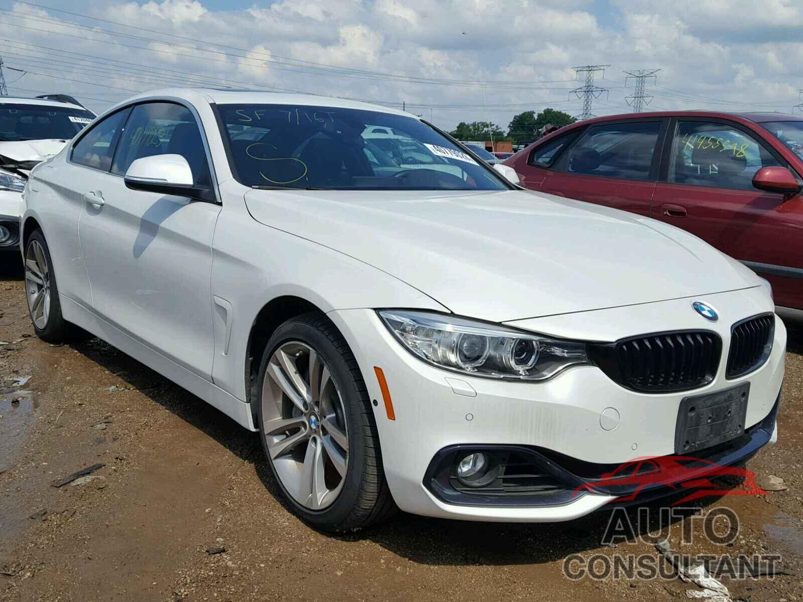 BMW 4 SERIES 2017 - WBA4P3C59HK528428