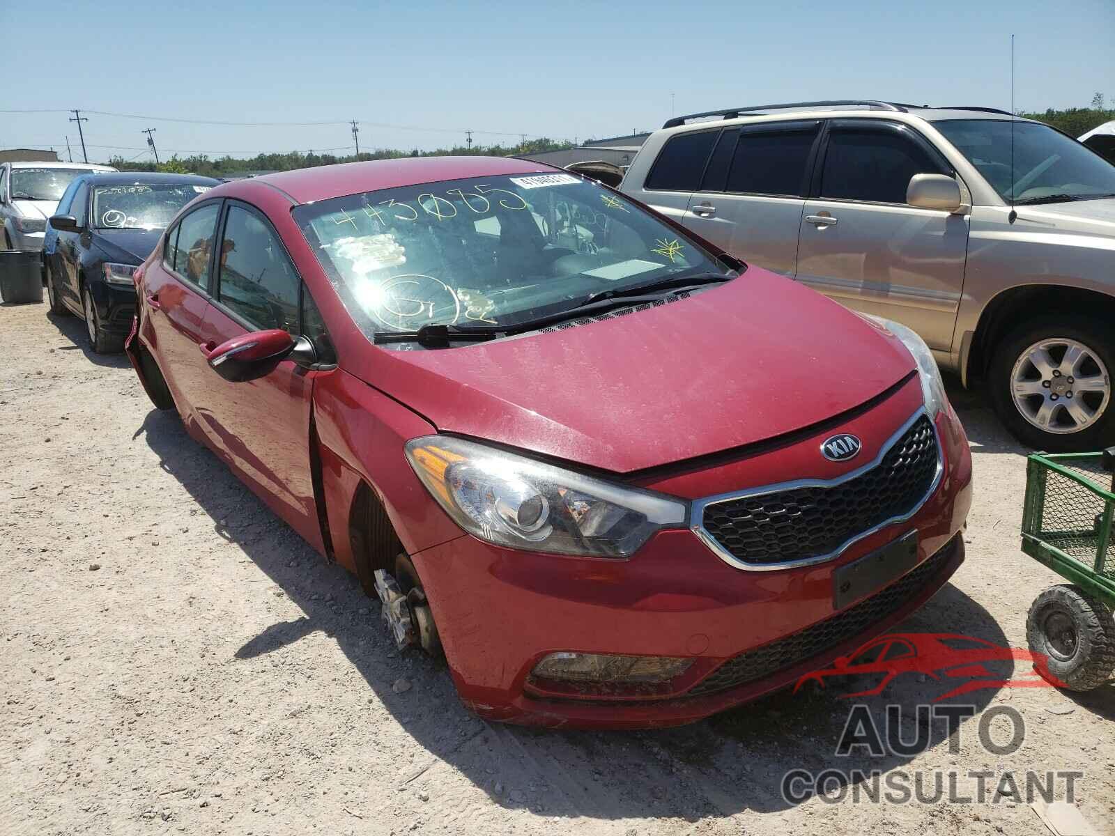 KIA FORTE 2016 - KNAFX4A68G5443085