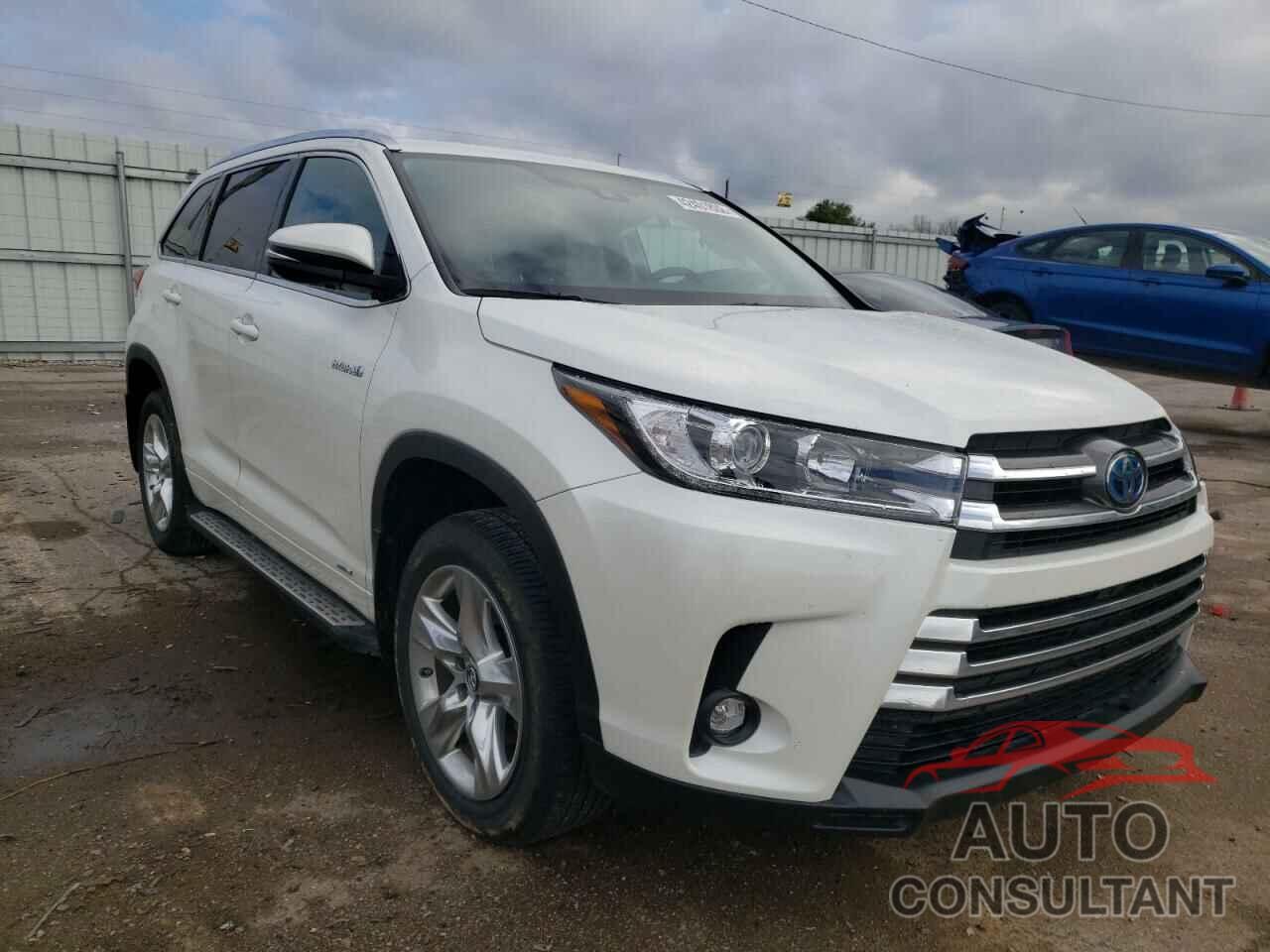 TOYOTA HIGHLANDER 2019 - 5TDDGRFH4KS075993