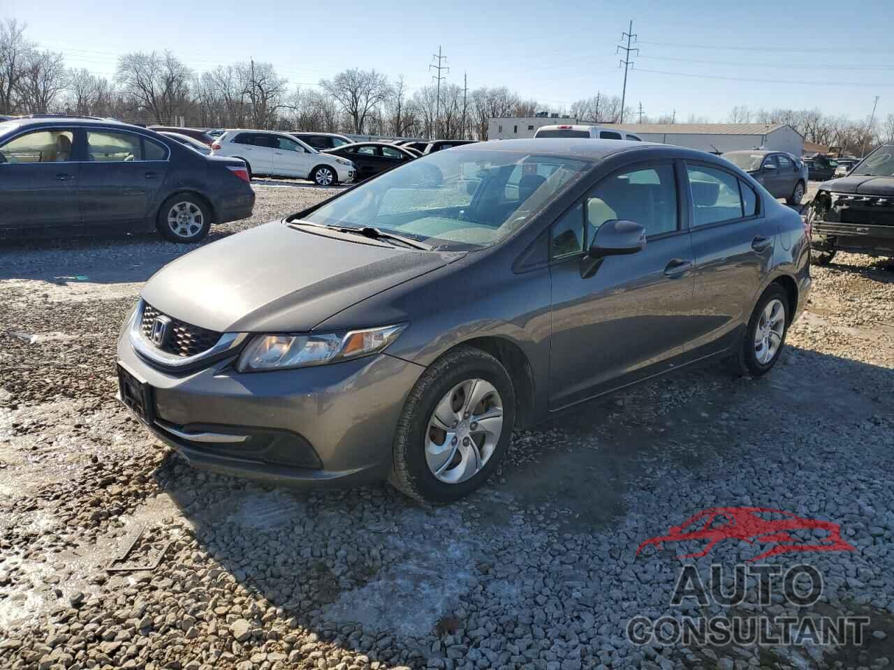 HONDA CIVIC 2013 - 2HGFB2F59DH598501