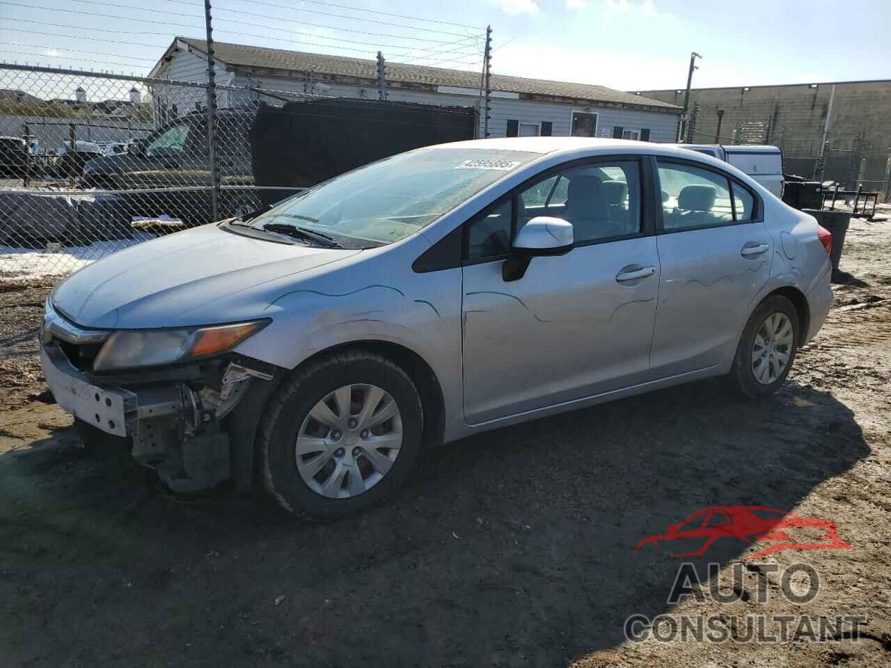 HONDA CIVIC 2012 - 19XFB2F56CE335701