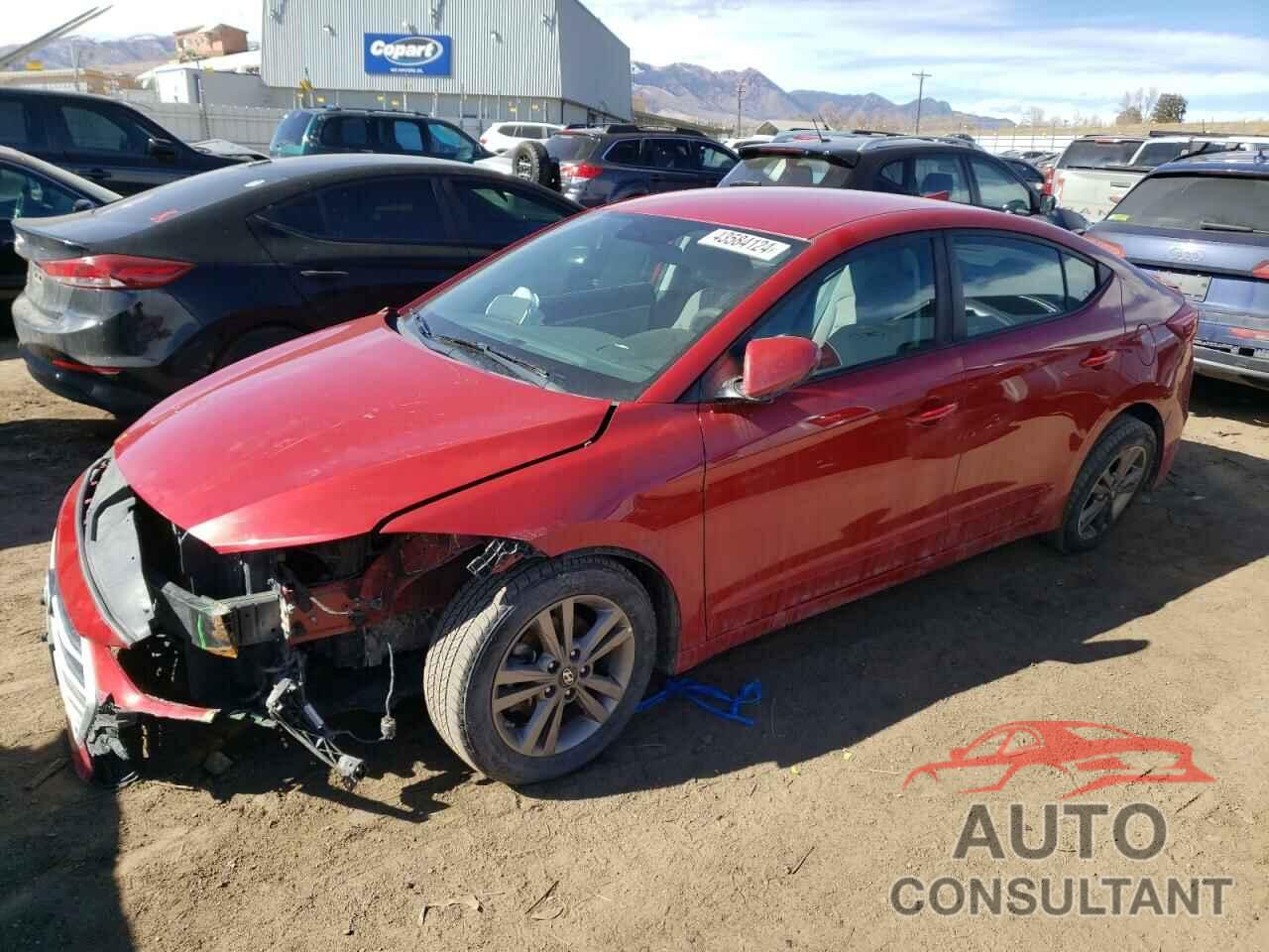 HYUNDAI ELANTRA 2018 - 5NPD84LF9JH233042