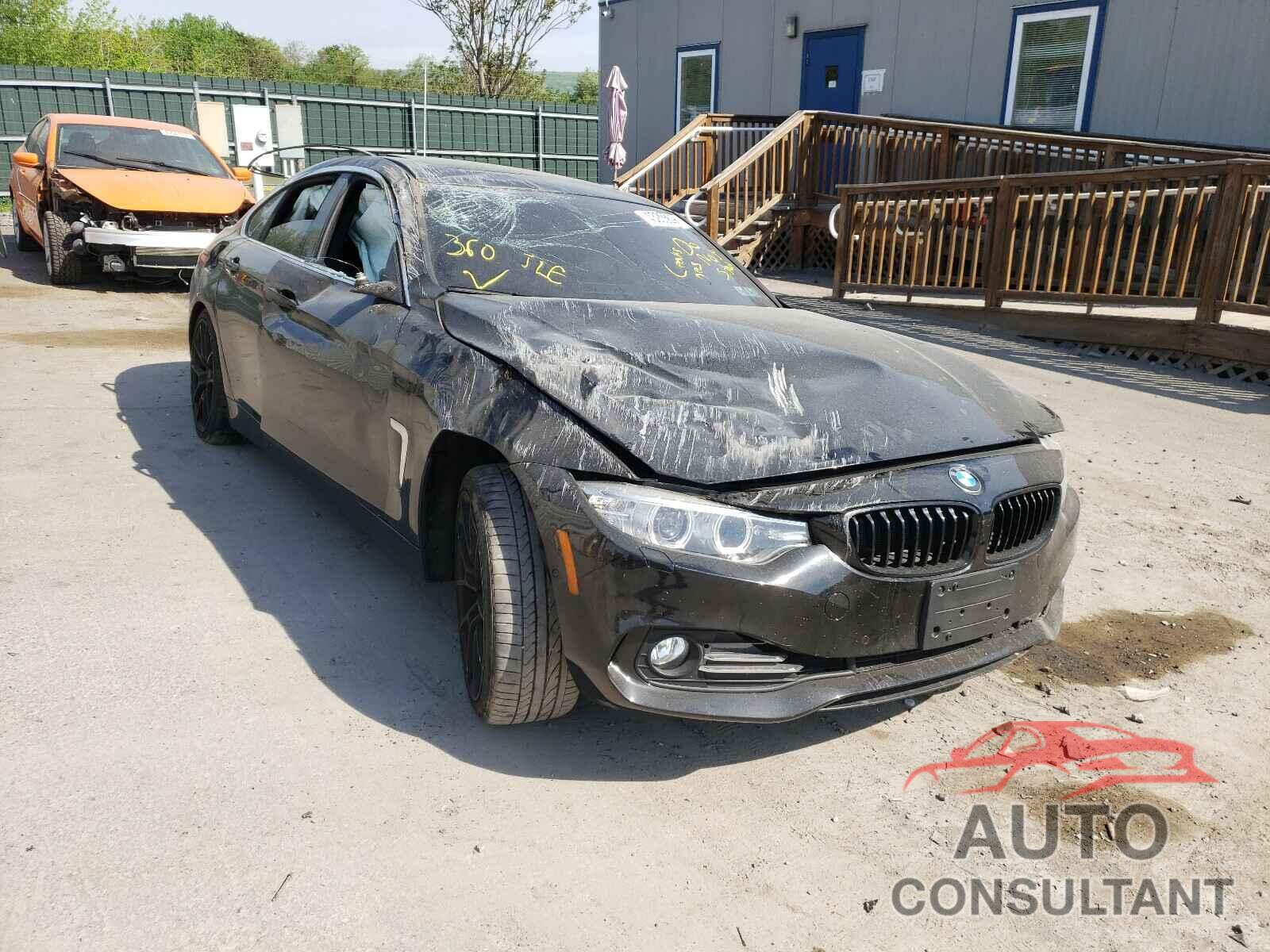 BMW 4 SERIES 2017 - WBA4F9C5XHG811963