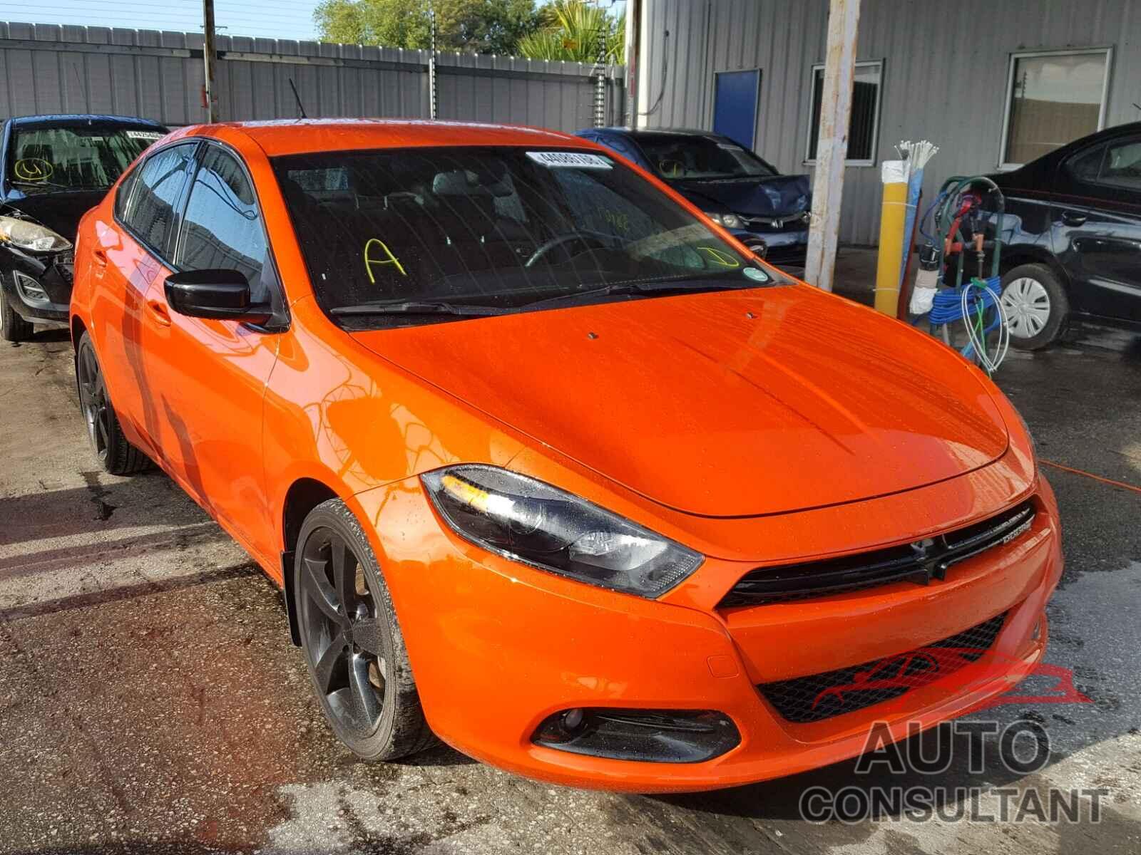 DODGE DART 2015 - 1C3CDFBB4FD415783