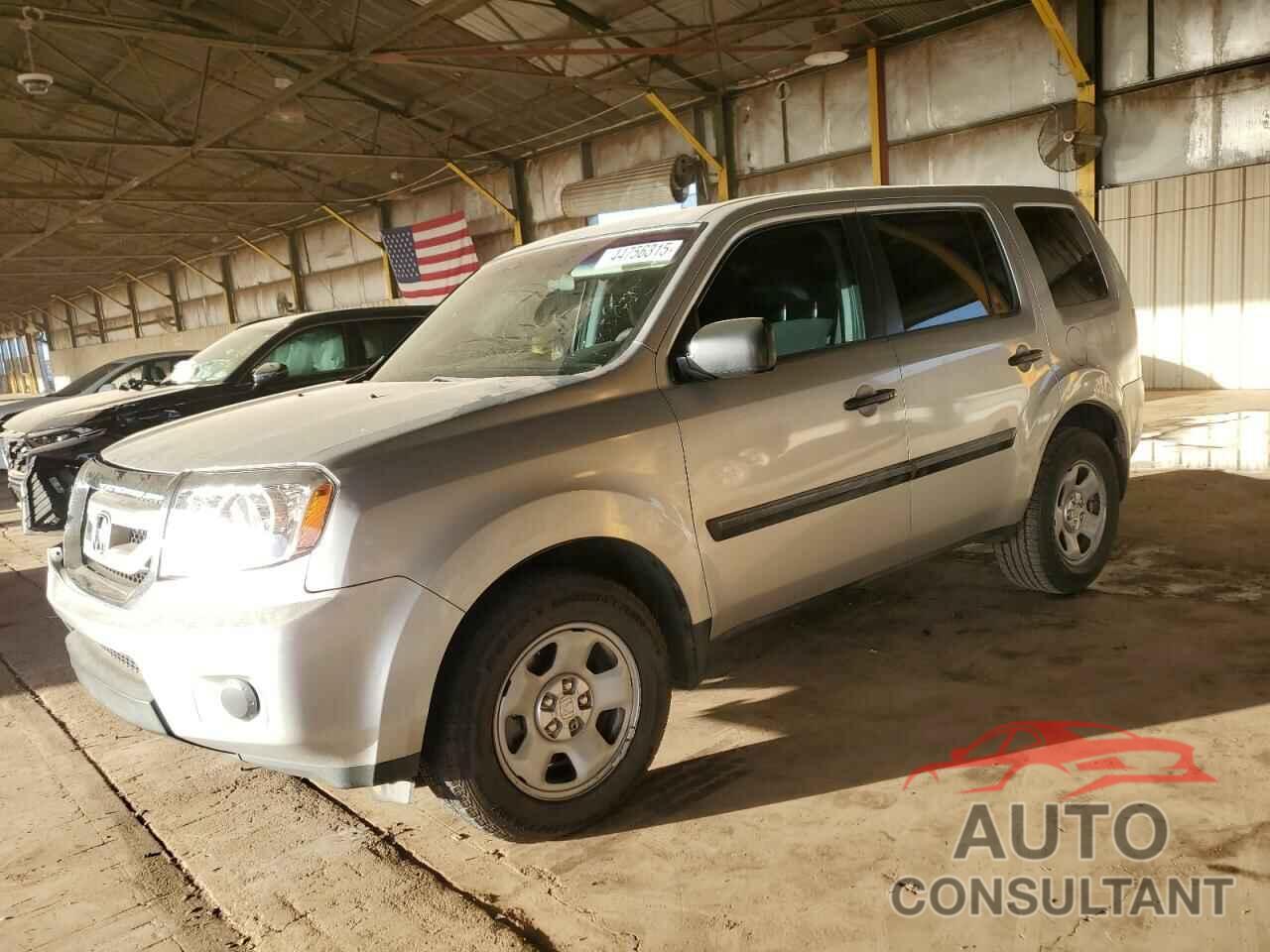 HONDA PILOT 2011 - 5FNYF3H22BB045115