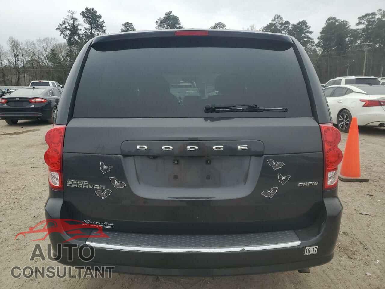 DODGE CARAVAN 2012 - 2C4RDGDG6CR123100