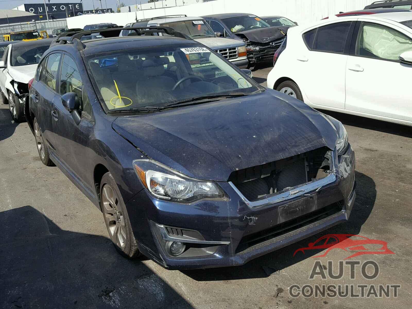 SUBARU IMPREZA 2016 - JF1GPAS6XGH215307