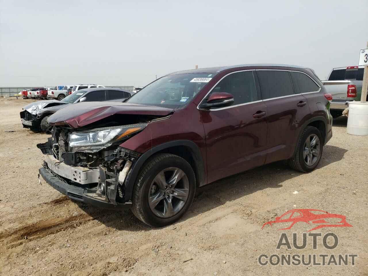 TOYOTA HIGHLANDER 2019 - 5TDYZRFH3KS311707