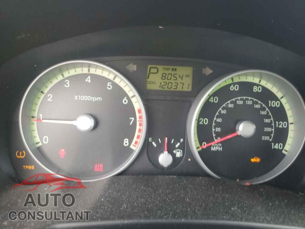 HYUNDAI ACCENT 2009 - KMHCN46C19U284845