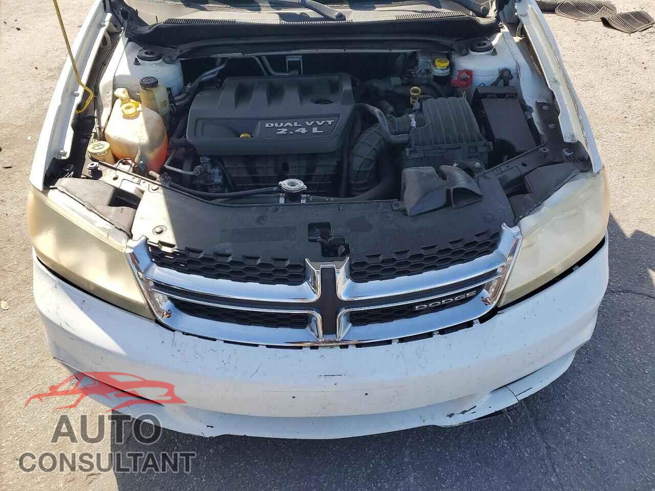DODGE AVENGER 2012 - 1C3CDZCB3CN182257
