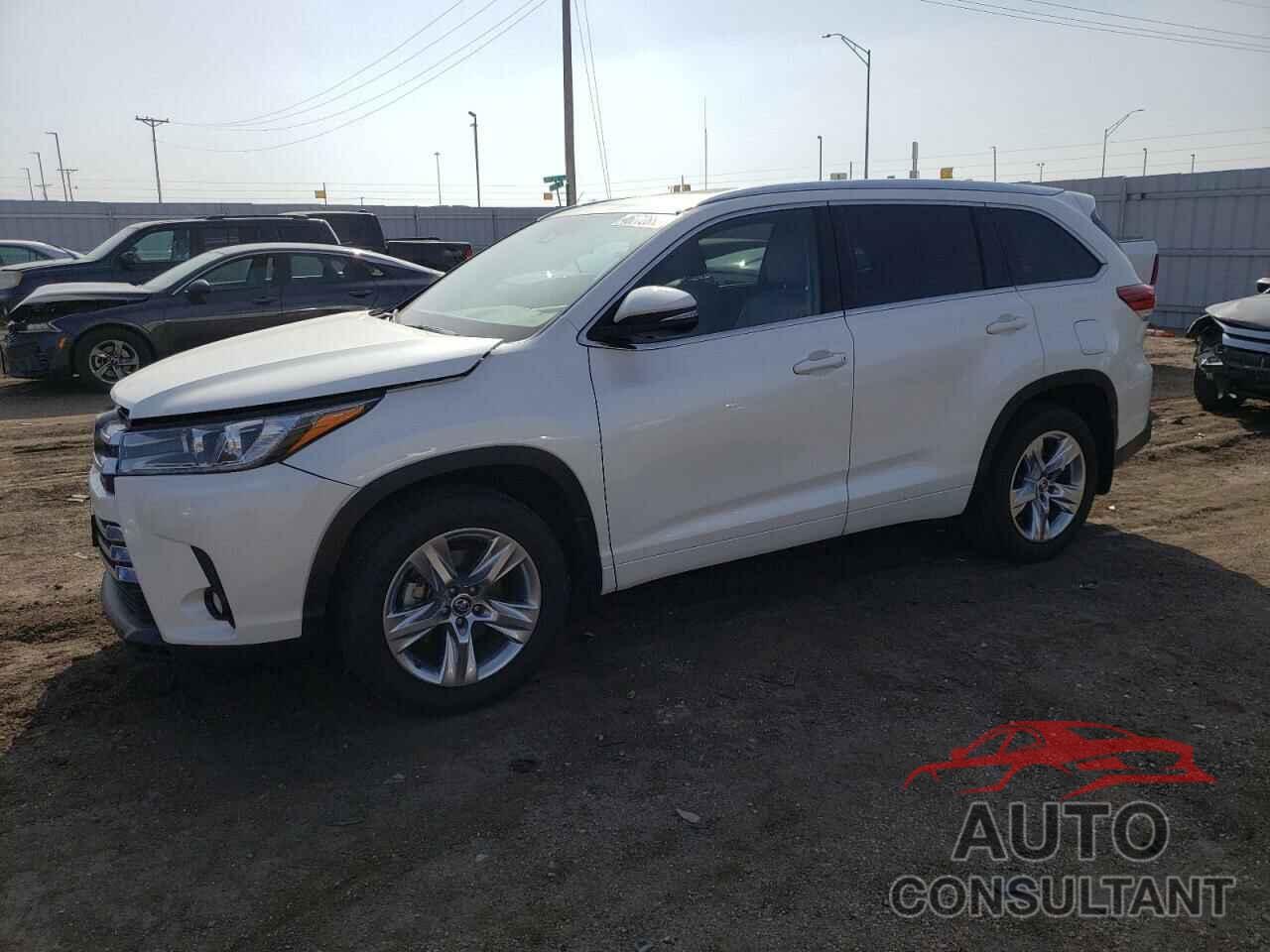 TOYOTA HIGHLANDER 2017 - 5TDDZRFH0HS447316