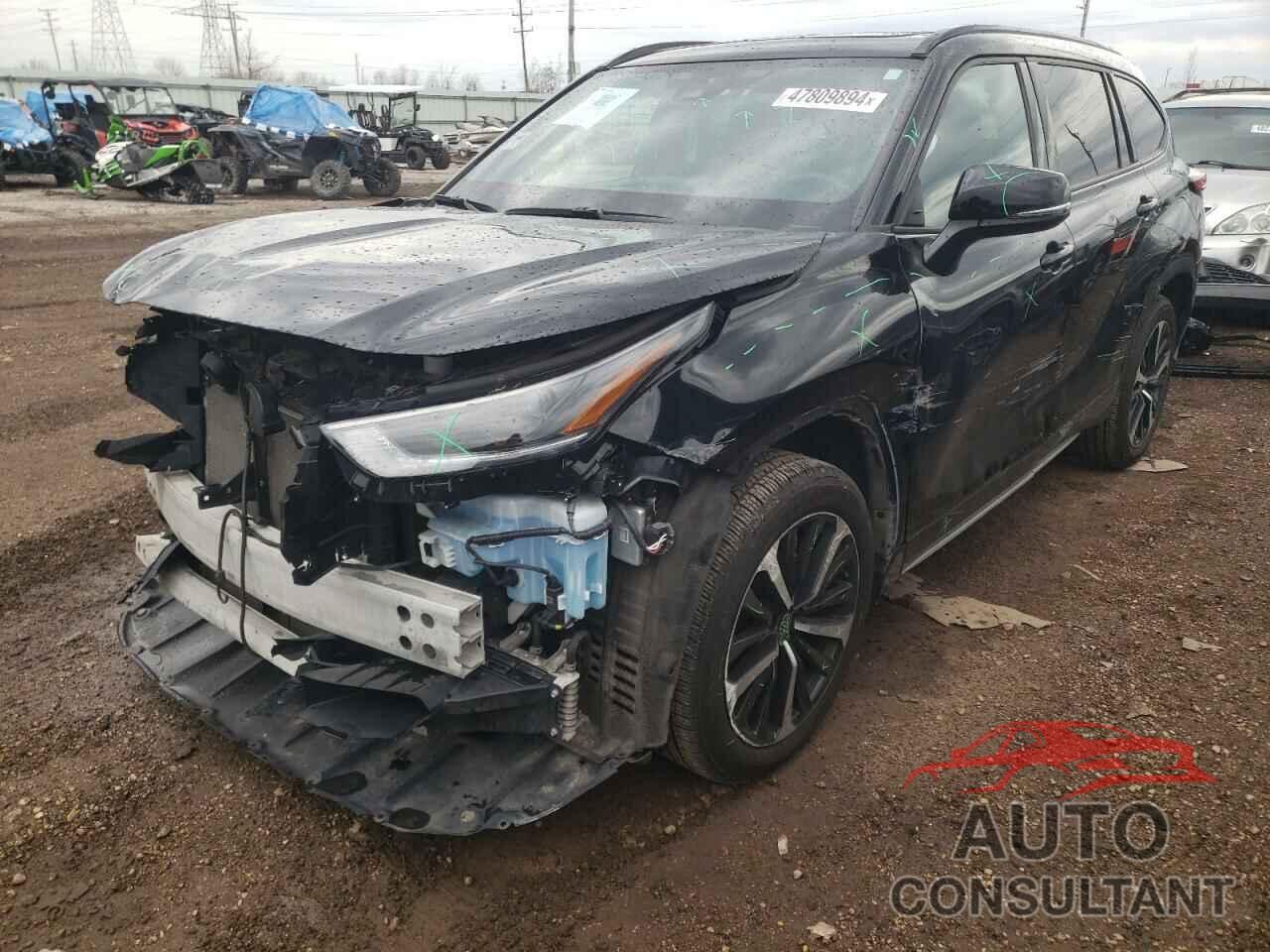 TOYOTA HIGHLANDER 2021 - 5TDJZRBHXMS134552