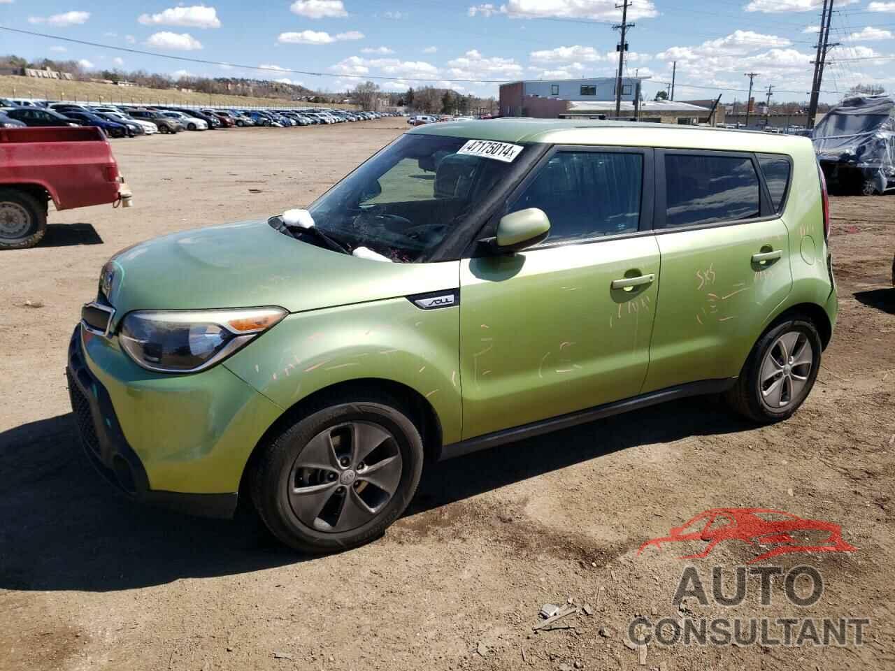 KIA SOUL 2016 - KNDJN2A27G7837878