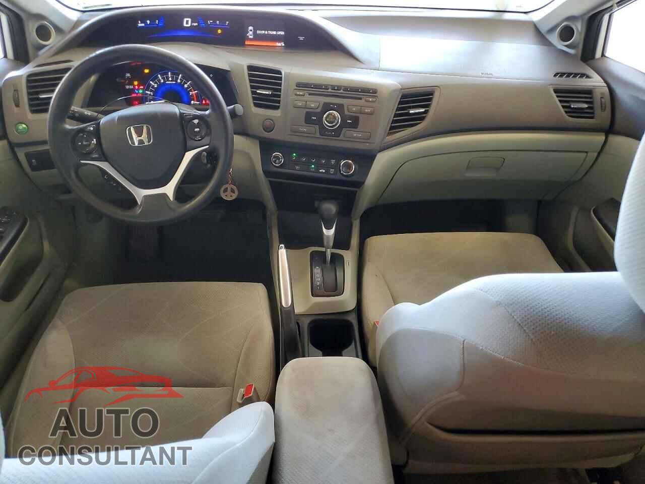 HONDA CIVIC 2012 - 19XFB2F82CE325273