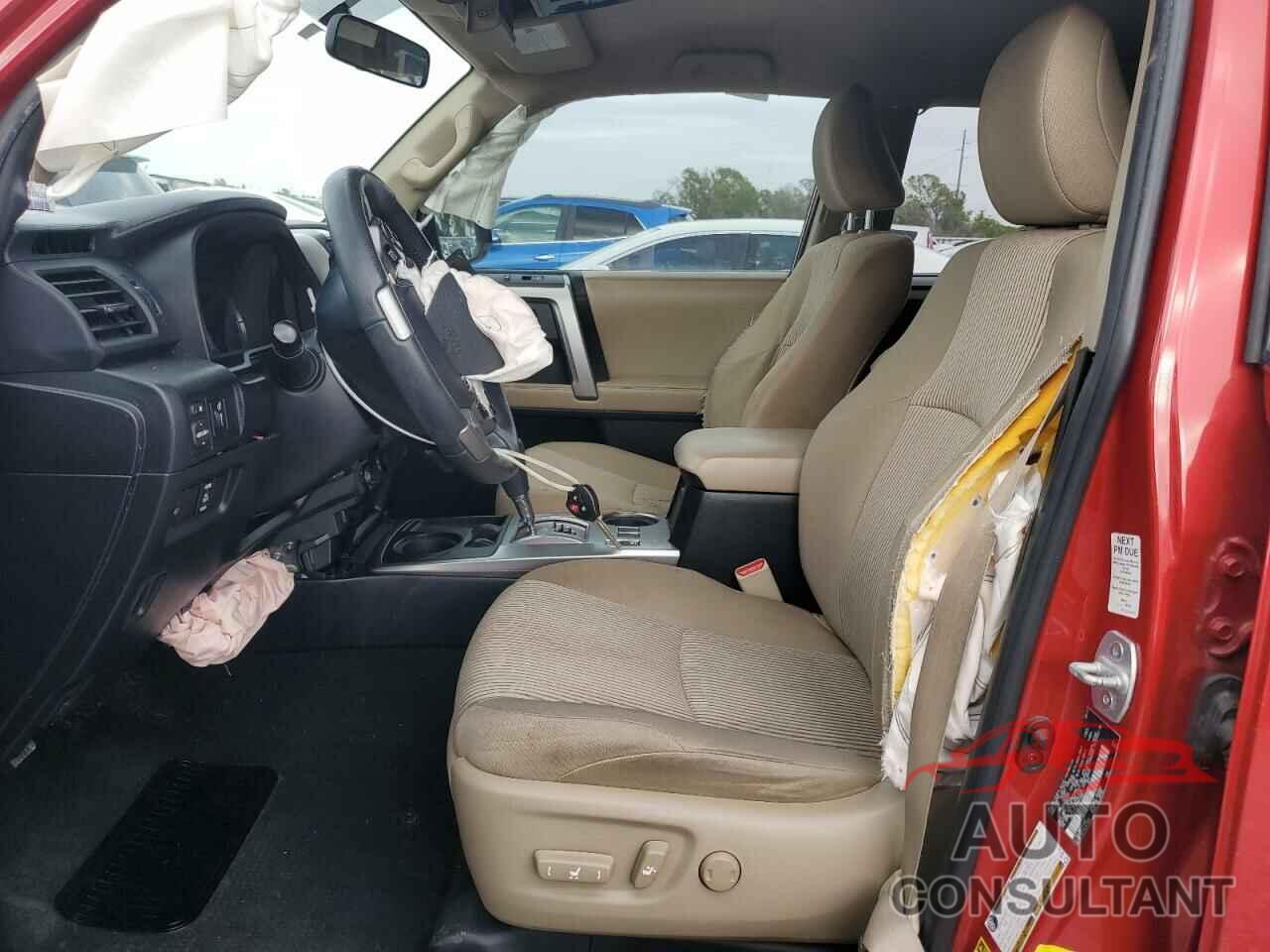 TOYOTA 4RUNNER 2017 - JTEZU5JR4H5158471