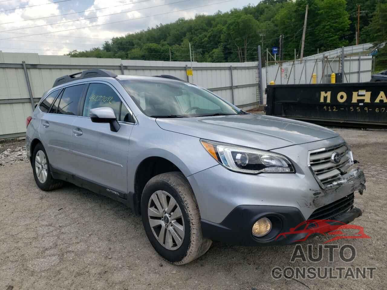 SUBARU OUTBACK 2016 - 4S4BSAFC0G3320899