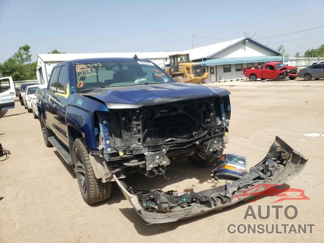 CHEVROLET SILVERADO 2017 - 3GCUKREC7HG150200