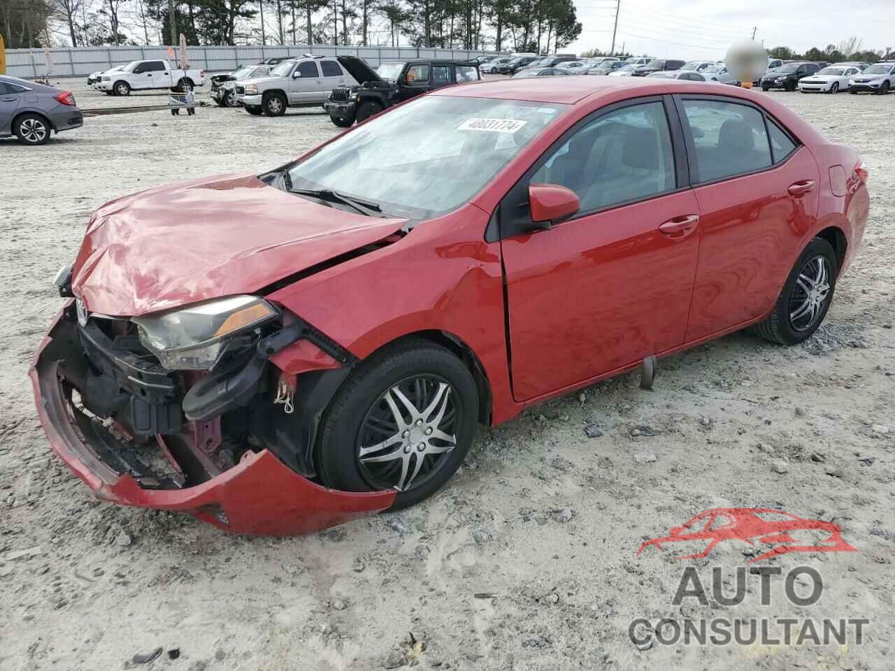 TOYOTA COROLLA 2016 - 2T1BURHE8GC497753