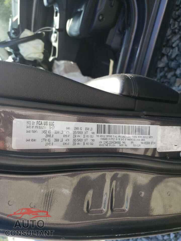 DODGE DURANGO 2017 - 1C4RDJDG0HC904966