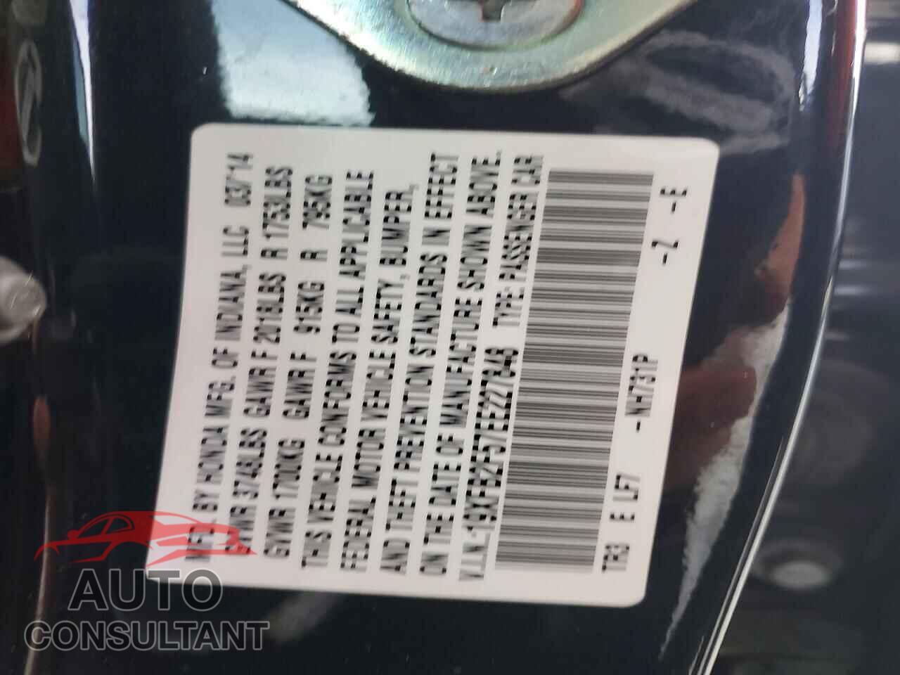 HONDA CIVIC 2014 - 19XFB2F57EE227848