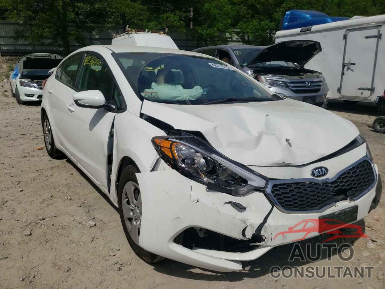 KIA FORTE 2016 - KNAFK4A64G5615790