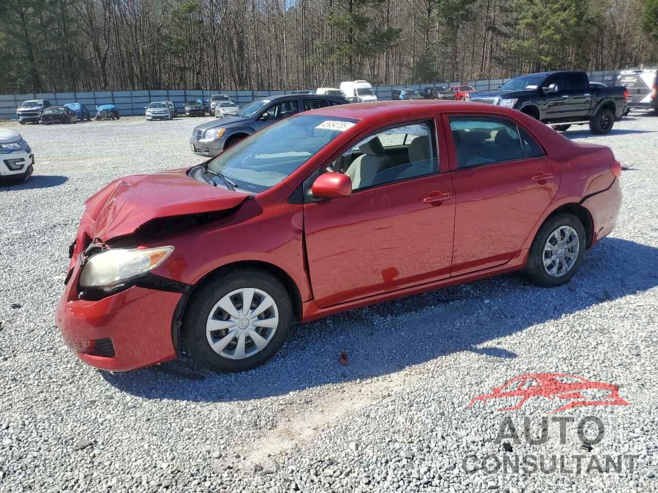 TOYOTA COROLLA 2009 - JTDBL40E699047321