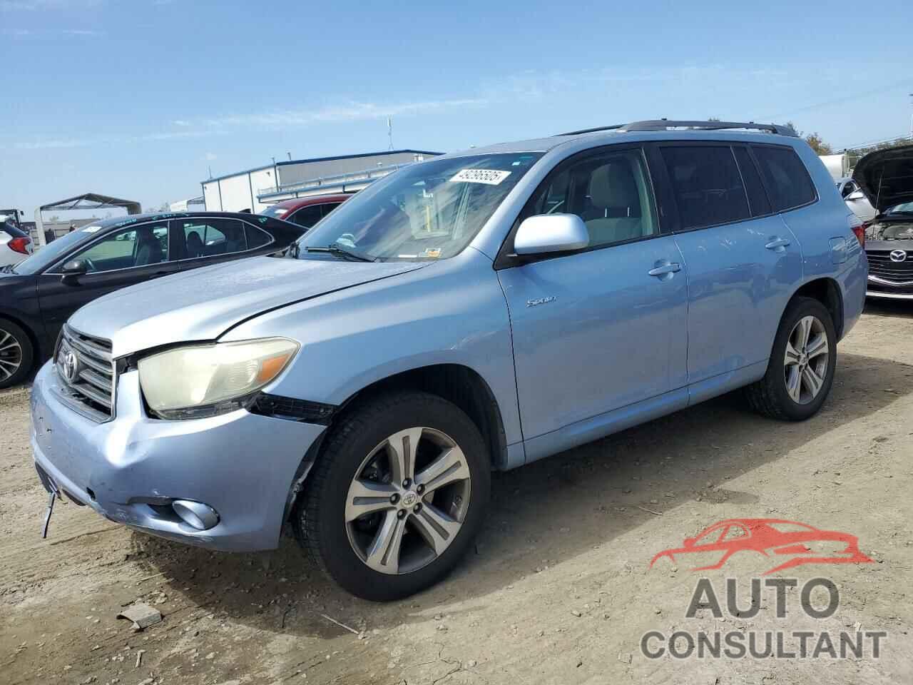 TOYOTA HIGHLANDER 2009 - JTEDS43A992076949
