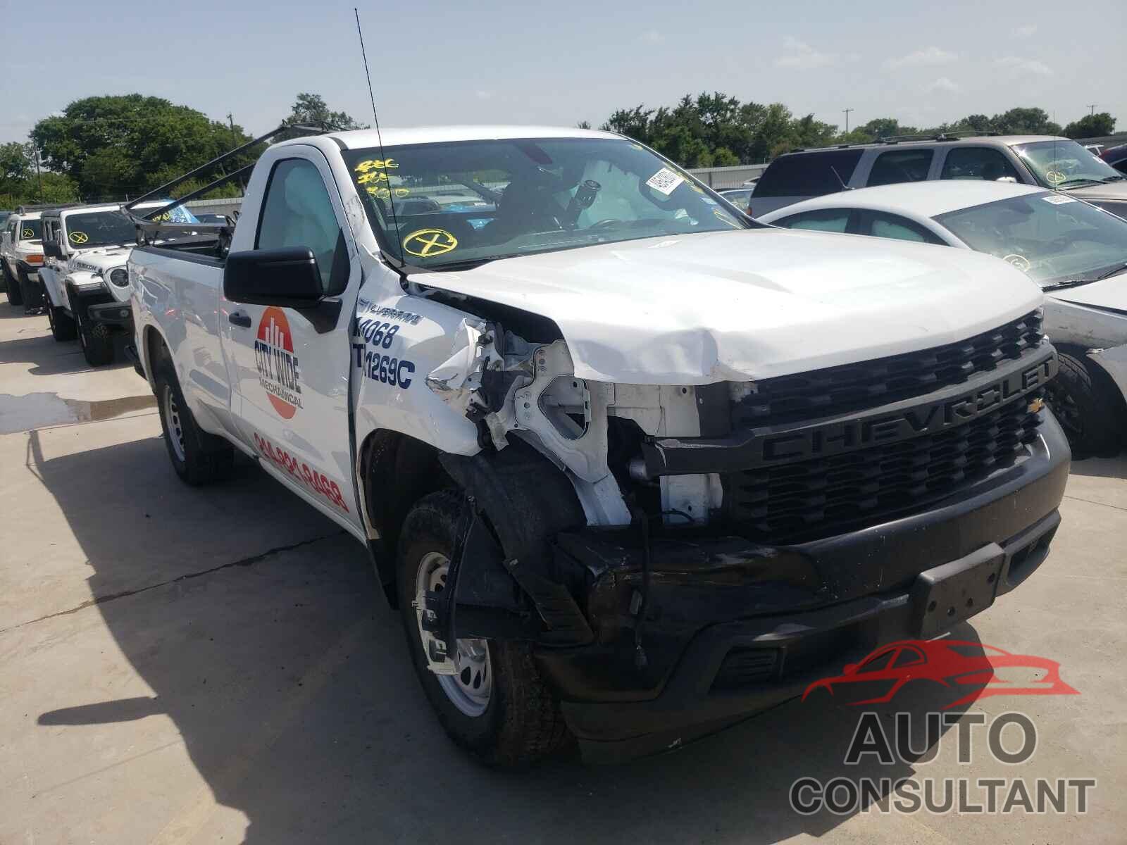 CHEVROLET SILVERADO 2019 - 3GCNWAEF6KG171146