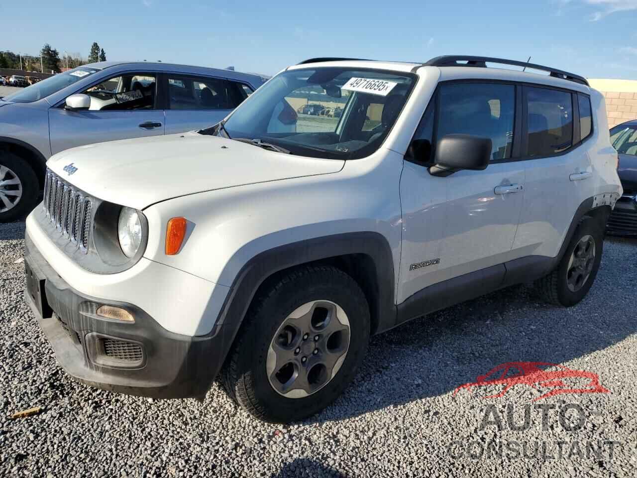 JEEP RENEGADE 2016 - ZACCJAAT3GPD50865