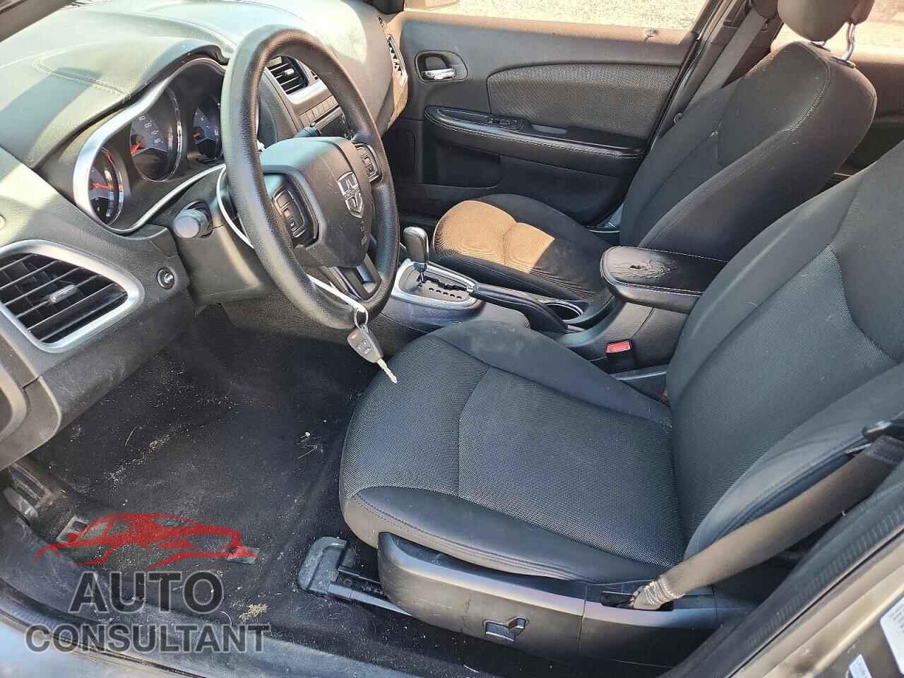 DODGE AVENGER 2013 - 1C3CDZAB6DN741563