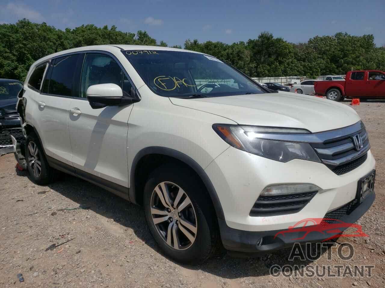 HONDA PILOT 2017 - 5FNYF5H82HB007912