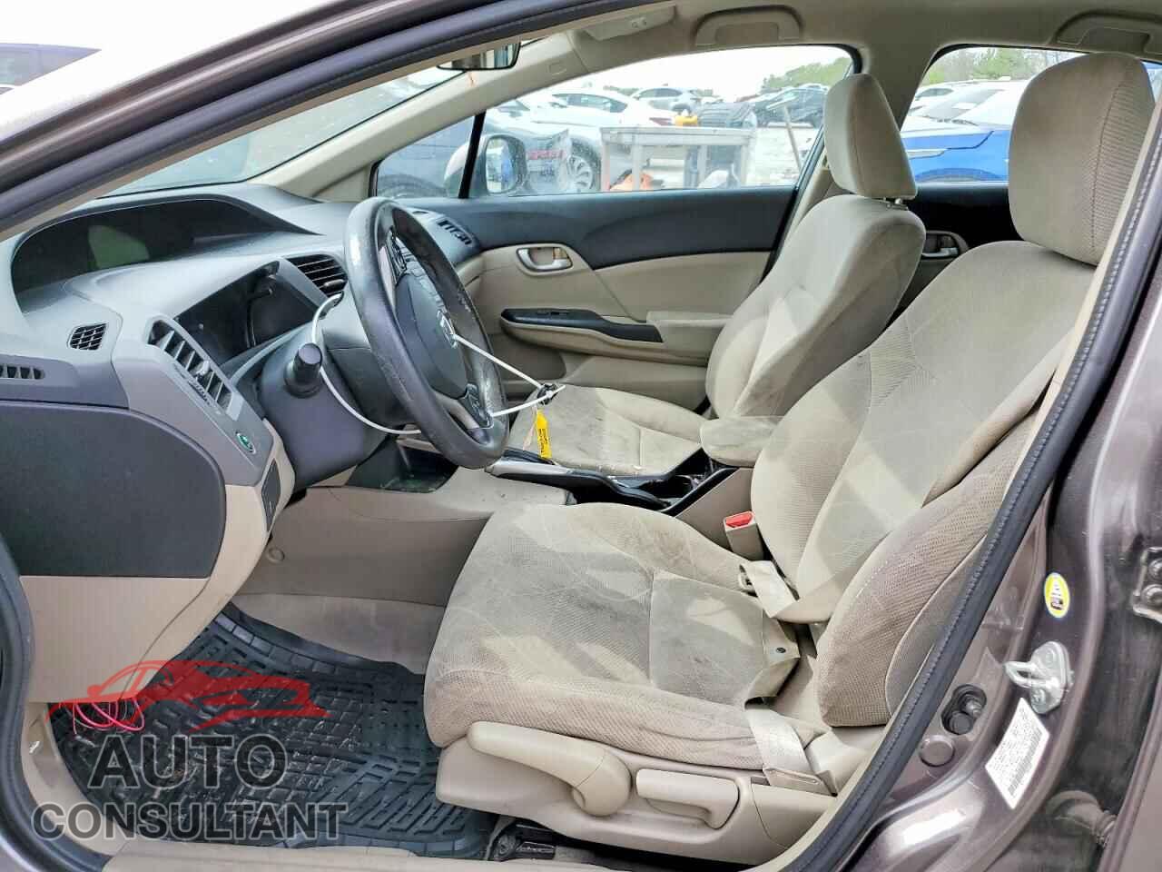 HONDA CIVIC 2012 - 19XFB2F59CE062463