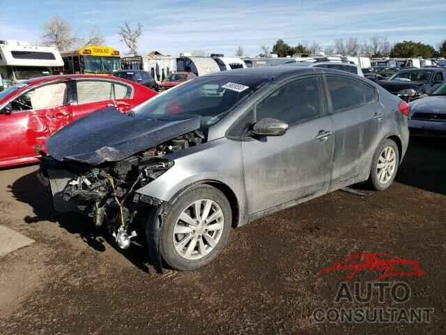 KIA FORTE 2016 - KNAFX4A69G5581282